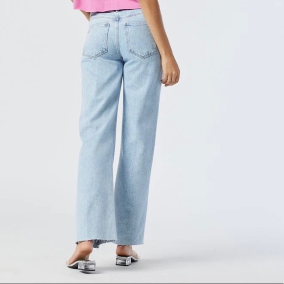 NWT MAVI WIDE LEG CROP 70S JEAN - Picture 2 of 7